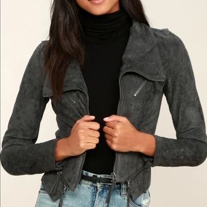 Lulu’s Moto Suede Jacket